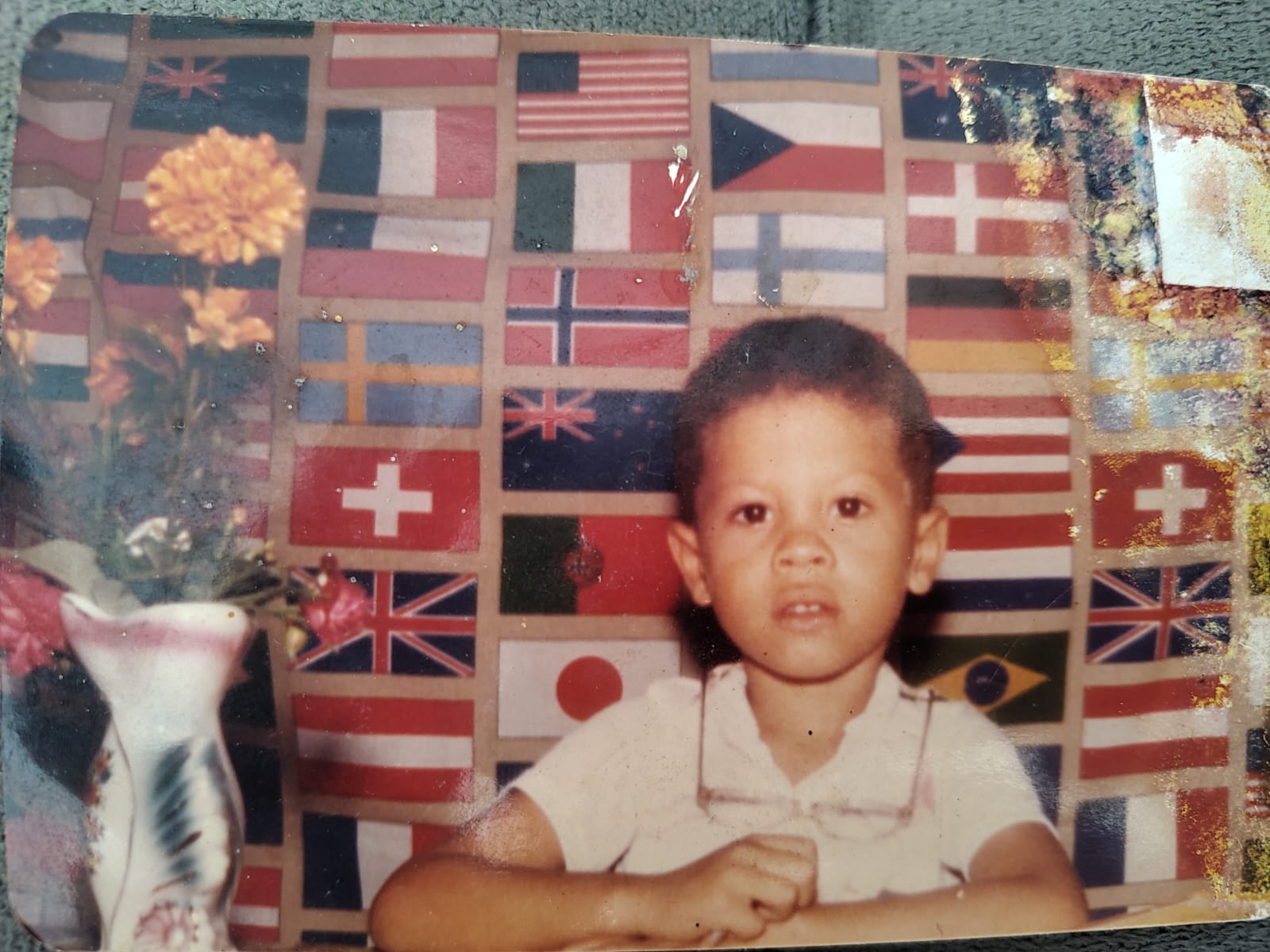Decinho quando criança